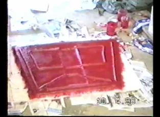 Making the new engine cover, photo 6