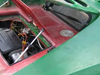 Making the new engine cover, photo 9