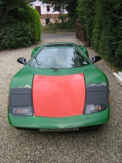 Making the wing mirrors fit the car, photo 6