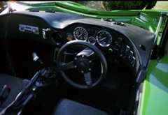 Interior of the Nova showing the mark II dash